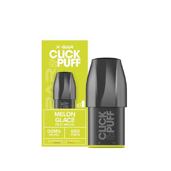 Cartouche Melon Glacé - Click & Puff de X-Bar