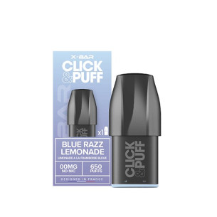 Cartouche Blue Razz Lemonade - Click & Puff de X-Bar